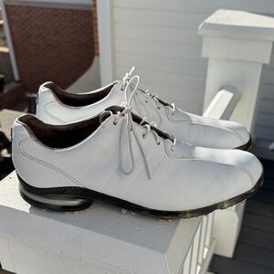 Adidas Adipure Men's White and Black Athletic Golf Shoes 11.5